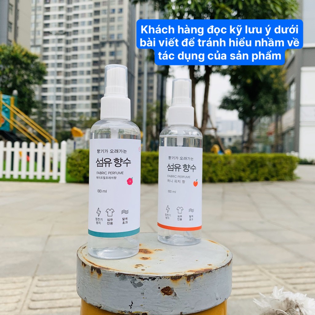 [Combo] 4 Chai Xịt Thơm Quần Áo Hàn Quốc Vị Đào Mini Kèm Quà Tặng Ngẫu Nhiên Từ Shop