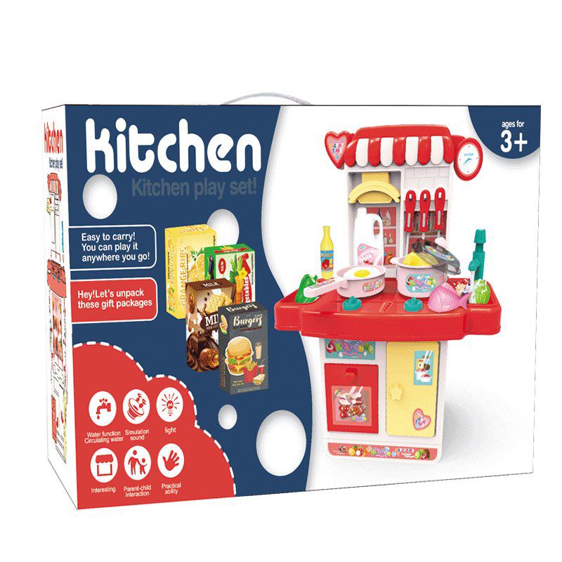 BỘ ĐỒ CHƠI BÀN BẾP & MÁY SINH TỐ CHO BÉ