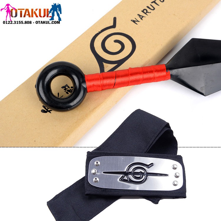 Kunai + Băng Trán Akatsuki trong Naruto