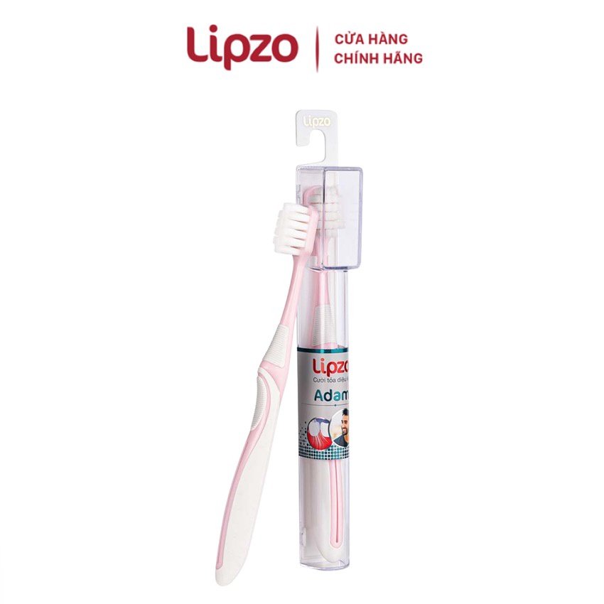 Bàn Chải Đánh Răng Lipzo Adam Cao Cấp, Cấu Tạo Cụm Lông Bàn Chải Đặc Biệt Tăng Hiệu Qủa Làm Sạch Mảng Bám