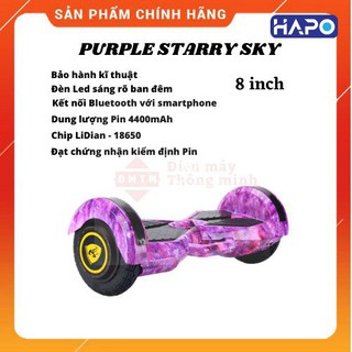 Xe cân bằng phiên bản 2021 bánh 8inh, đèn led soi đường ban đêm, kết nối nghe nhạc