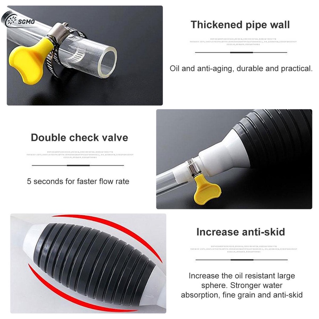 Ống Bơm Nhiên Liệu Cầm Tay Bằng PVC Với Vòi Hút PVC Zzr-MO1-Ssbc5636