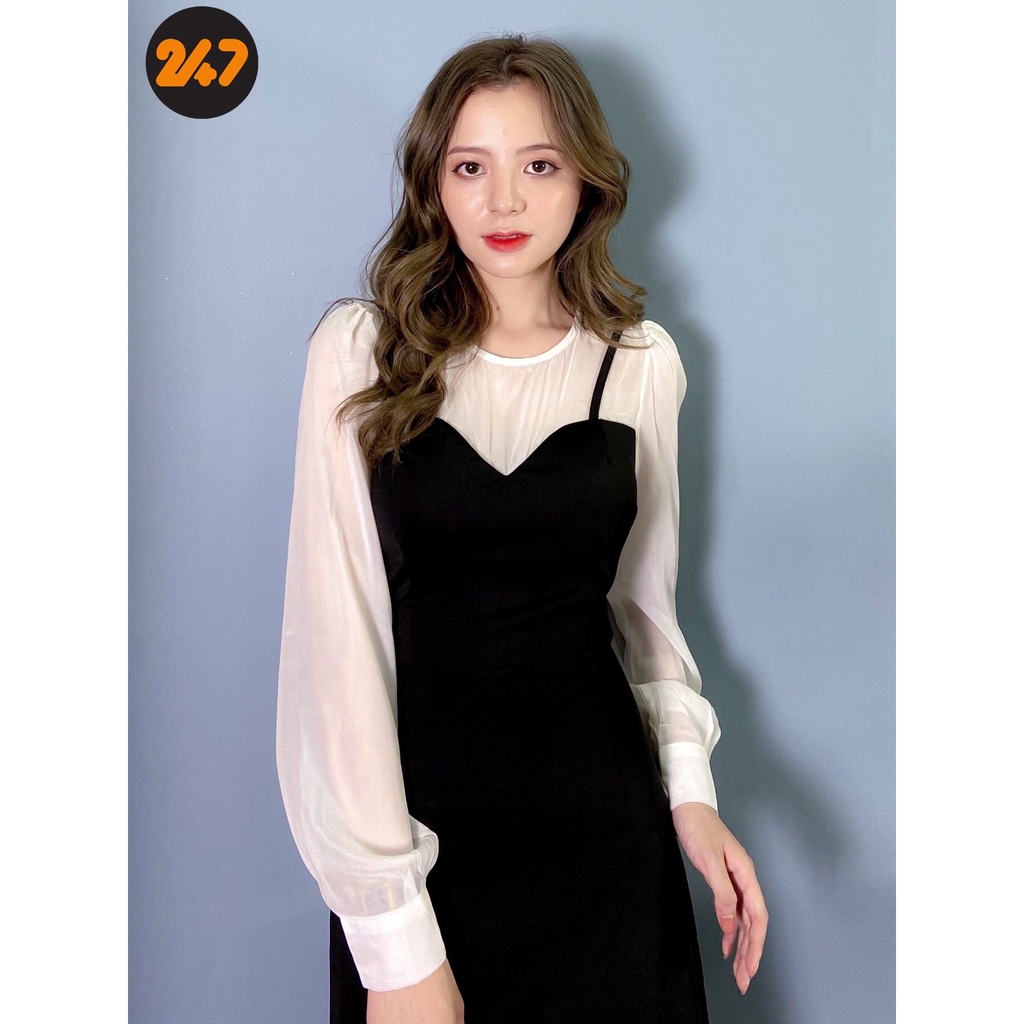 [Mã FATHANG5 giảm 10K đơn 50K] VÁY GIẢ YẾM TAY TRONG CÚP NGỰC | BigBuy360 - bigbuy360.vn