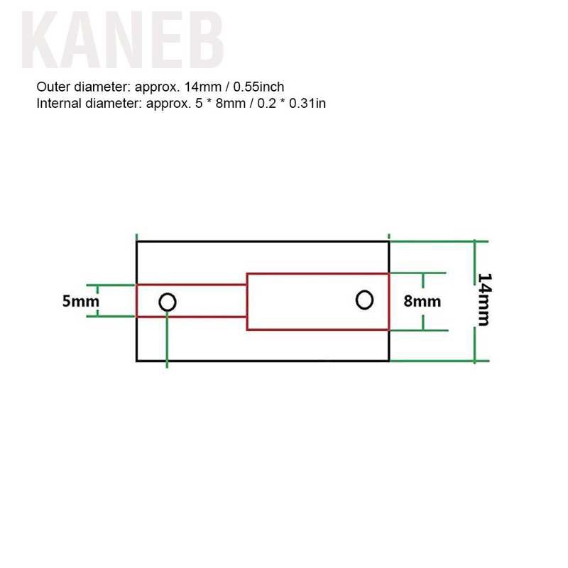 Khớp nối đầu nối trục 5mm 8mm