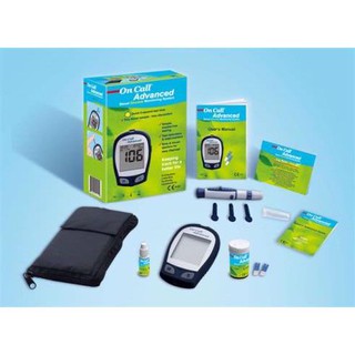 Máy đo đường huyết ON CALL ADVANCED tặng 25 que thử và 10 kim trích máu