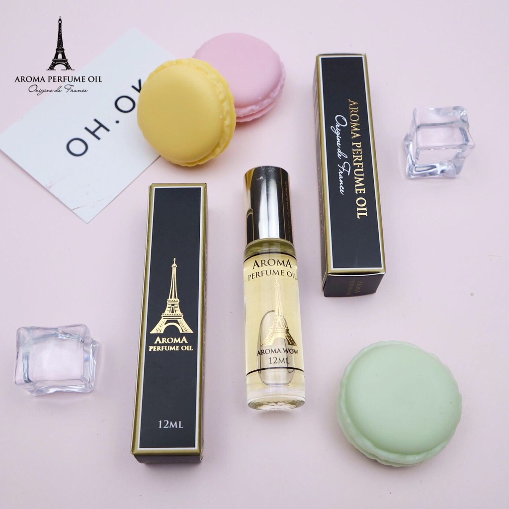 Tinh Dầu Nước Hoa Pháp Aroma 12ml Dạng Lăn