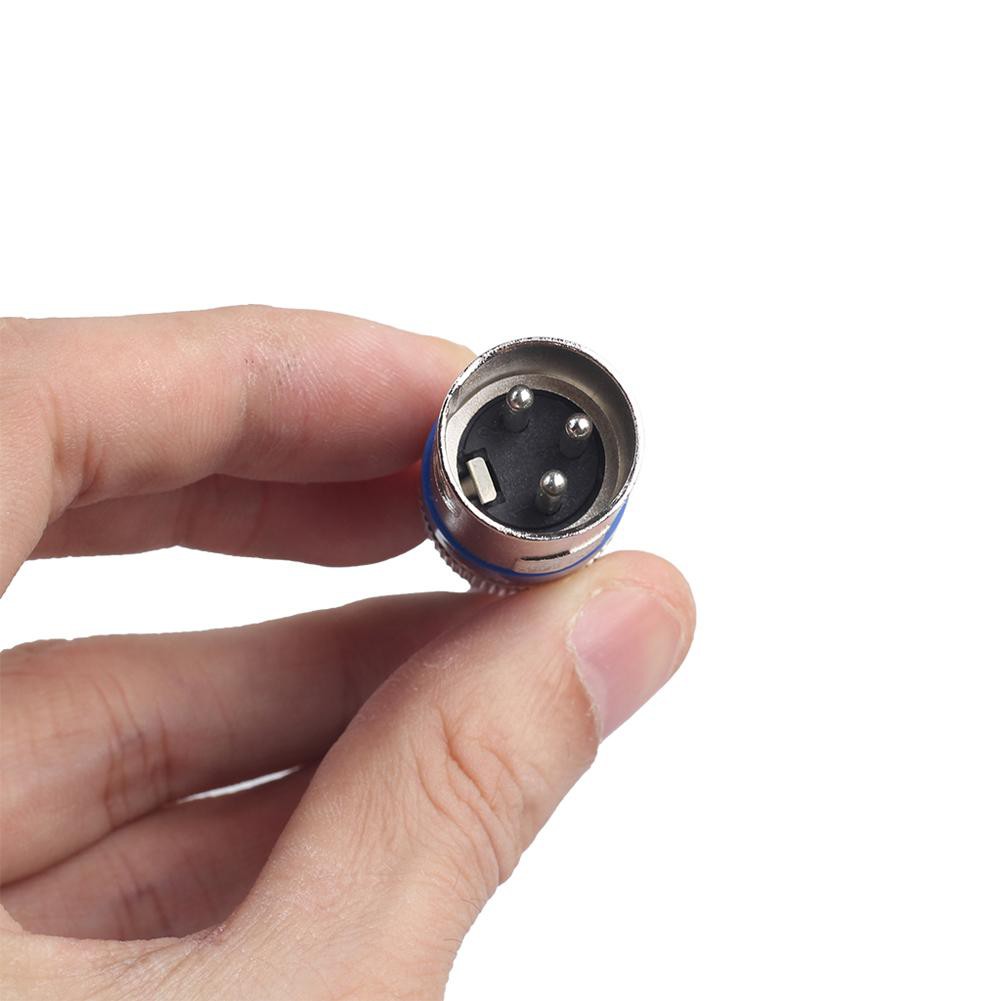Dây cáp micro âm thanh 3m/9.84ft chuyển đổi từ giắc 3.5mm sang 3 Pin XLR tiện dụng