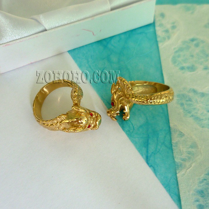 Nhẫn con rồng, nhẫn nam NZ731