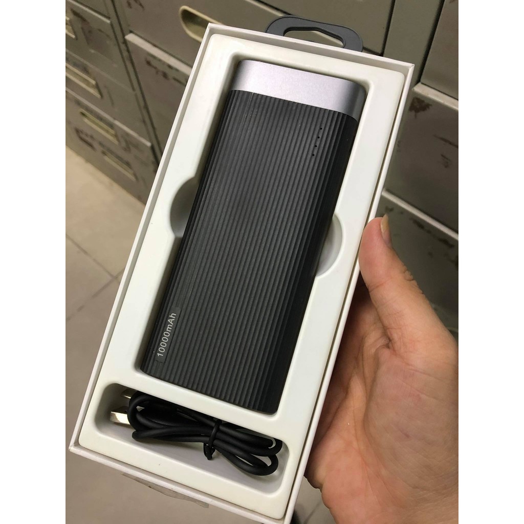 Pin Sạc Dự Phòng Chính Hãng 10000 mAh Power Bank Baseus Parallel Line