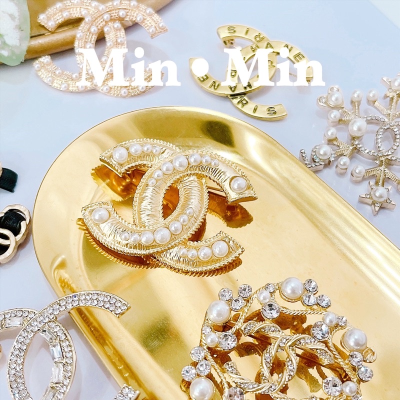 Cài Áo Chanel - Cài Áo Thương Hiệu sang chảnh Tiệm trang sức Min Min minmin.accessories