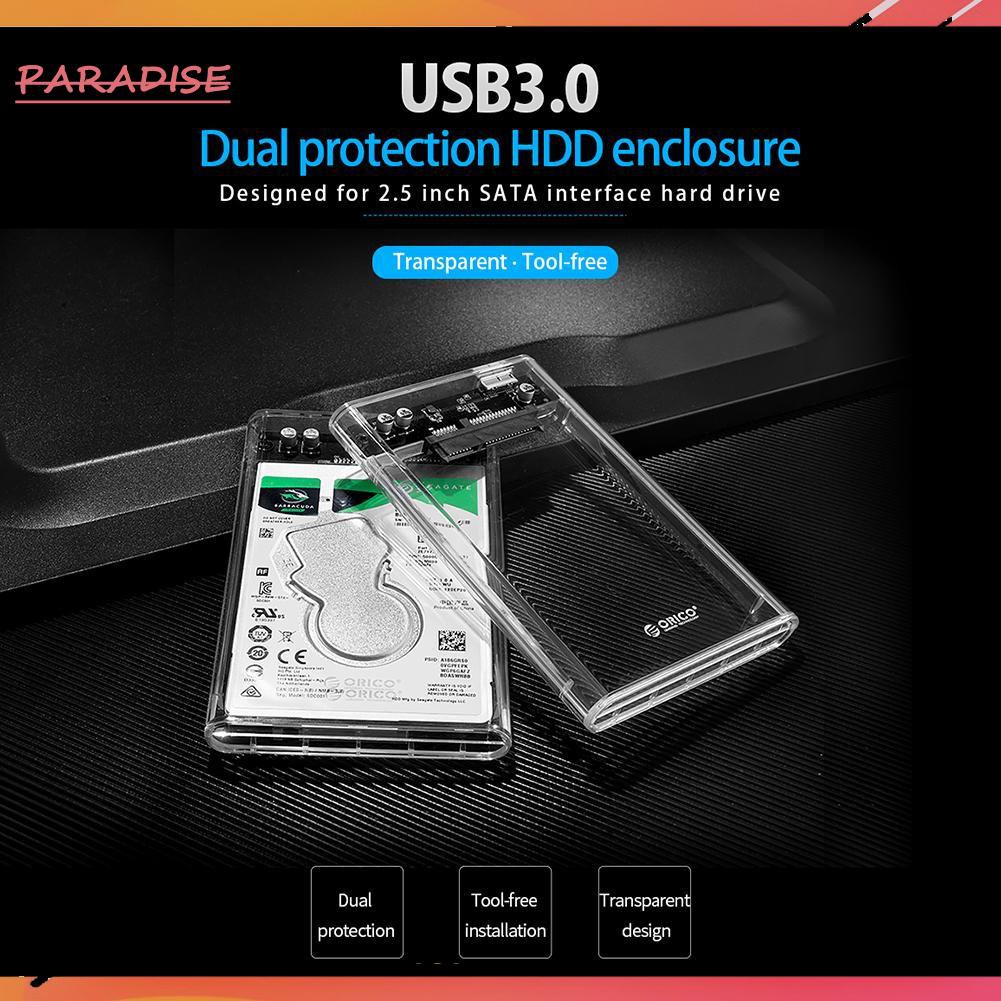 Hộp Đựng Ổ Cứng Ngoài Orico 2.5in Sata Usb3.0 Hdd Ốp | BigBuy360 - bigbuy360.vn