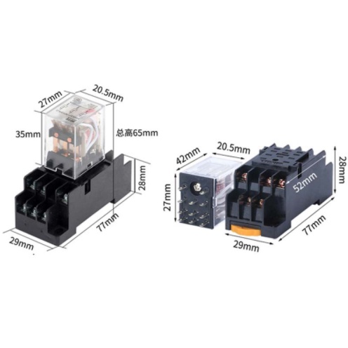 Rơ le trung gian 24VAC 14 chân nhỏ