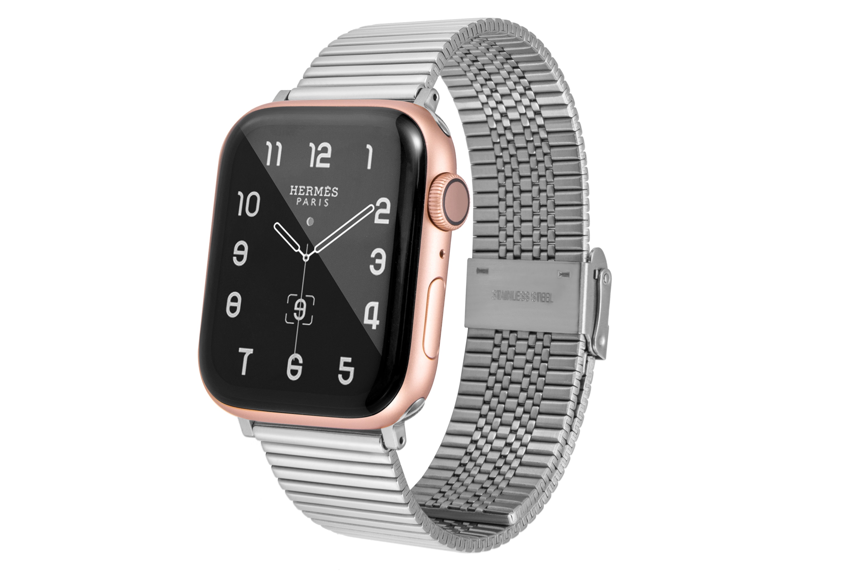 Dây Đeo Inox Cho Đồng Hồ Thông Minh Apple Watch 42mm 38mm 1 / 2 / 3 / 4