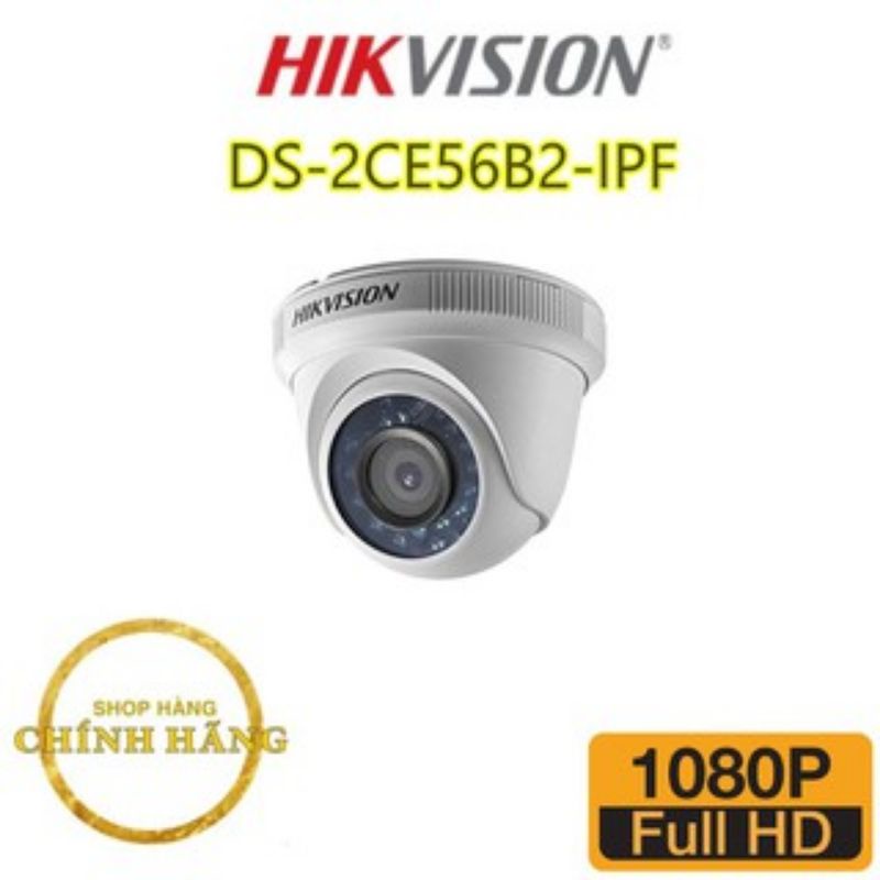 Camera HDTVI DOME HIKVISION DS-2CE56B2-IPF