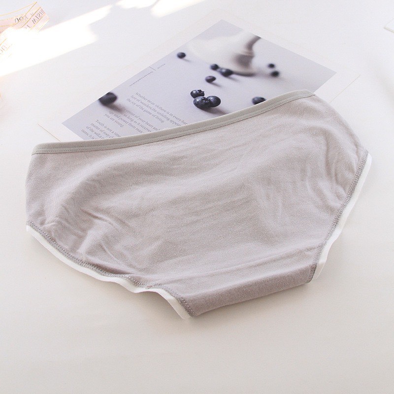 Quần Lót Nữ ❤️FREESHIP❤️ Quần Lót Cotton Nữ viền ren phối hoa nhỏ điệu đà cá tính mã 103