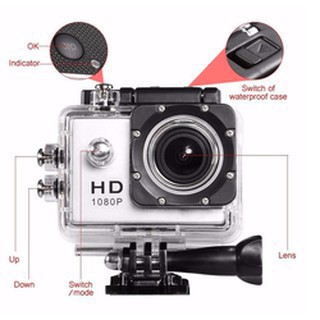 Camera hành trình HD 1080 Sport Cam A9, Máy Ảnh, Máy quay phim tốc độ Full HD 1080P -HD Store -HD Store