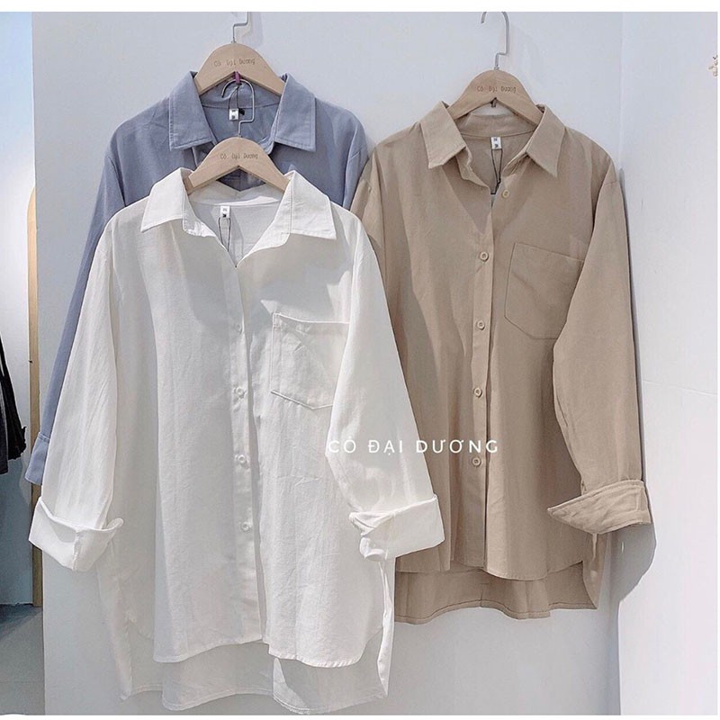 Áo Sơ Mi Nữ Cổ Đức Chất Coton Mềm Hàng Chuẩn Loại 1 M293