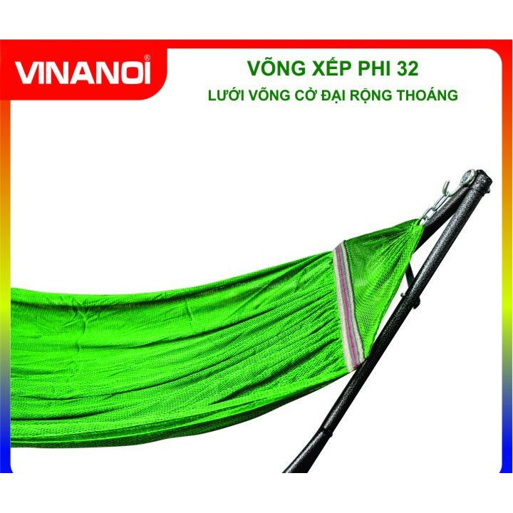 COMBO Võng xếp Vinanoi KVT32 + Máy đưa võng A100 - KVT32-A100