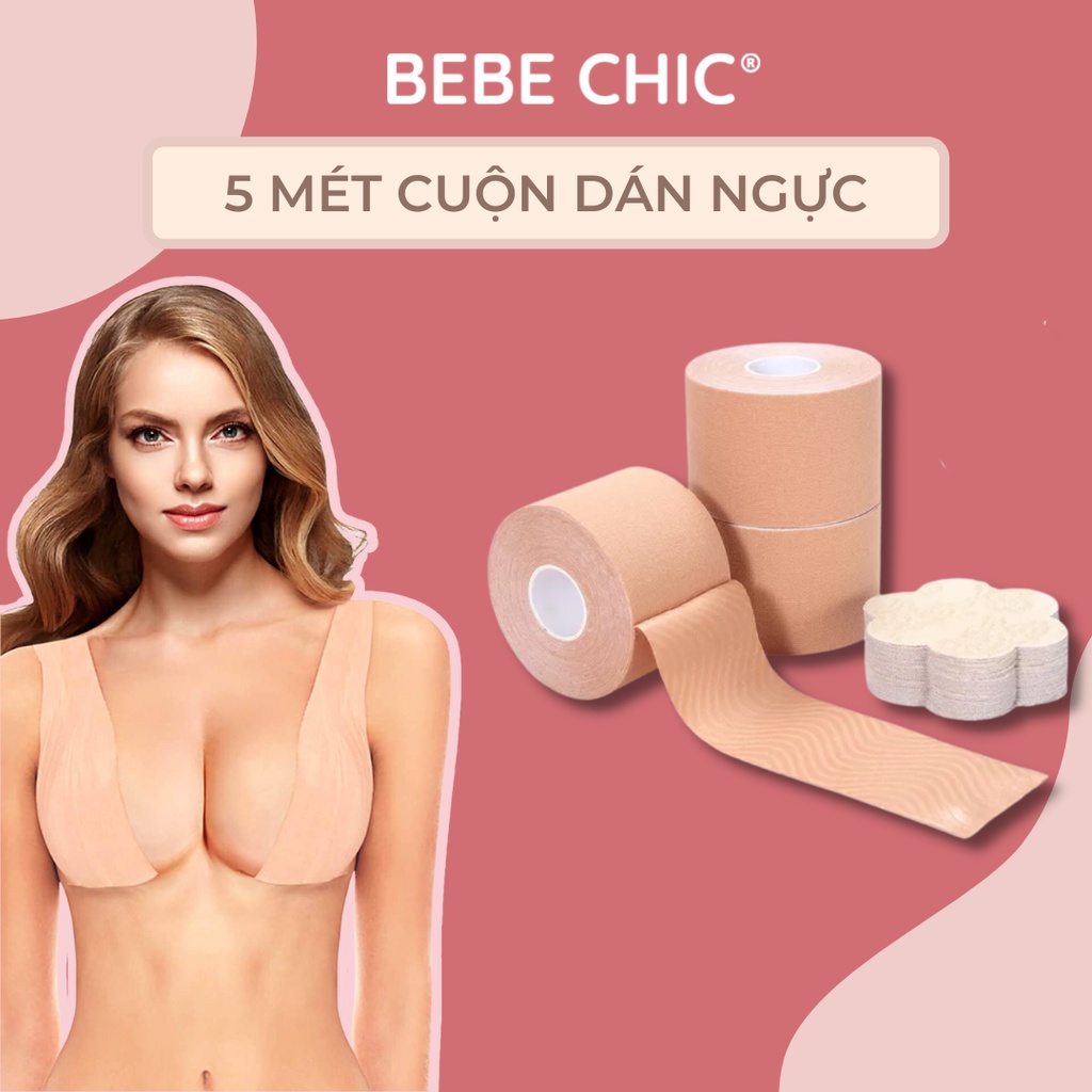 Cuộn Băng Dán Nâng Ngực 5 Mét - Có Thể Tạo Nhiều Kiểu Đa Dụng Cho Nữ BEBECHIC