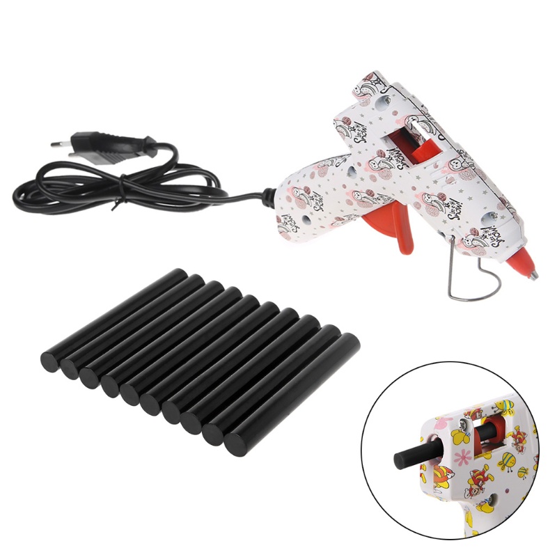 10 Que Keo Đen Dài 11mm Để Sửa Chữa Đồ Chơi Thủ Công