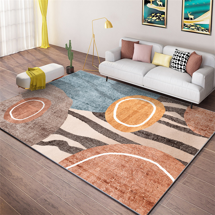 ins Nordic carpet living room modern minimalist bedroom tatami sofa coffee table carpet mat