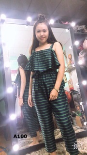 JUMPSUIT BÈO 2 DÂY ( có quay clip thật )