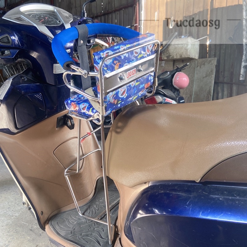 Ghế Ngồi Xe Máy Cho Bé Cho Các Loại Xe Tay Ga Có Vòng