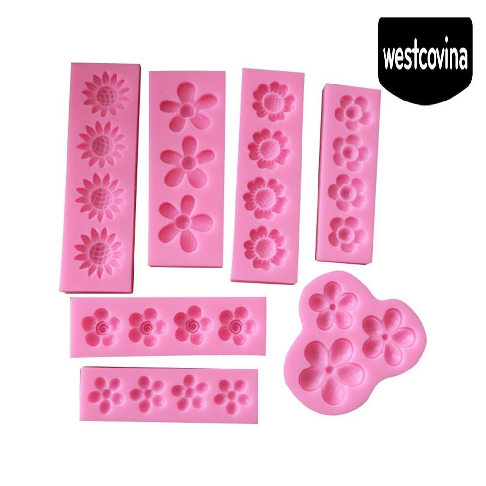 [Hot]☀ Khuôn Silicon Làm Bánh / Sô Cô La / Đất Sét Dễ Thương DIY