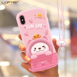 Ốp lưng Thú Cưng Dễ thương Cho Iphone ( LOFTER )