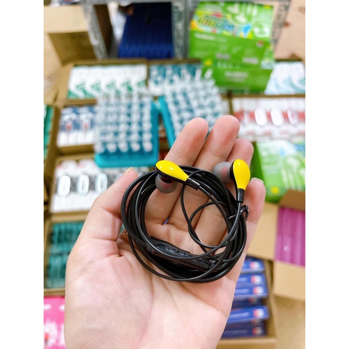 Tai nghe nhét tai ksc 478 bảo hành 6 tháng