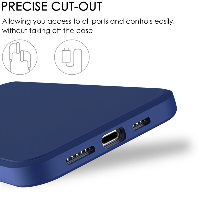 Ốp Điện Thoại Silicon Dẻo 2 Trong 1 Chống Sốc Bảo Vệ 360 Độ Cho Iphone 11 Pro Max Xs Max XR 7 8 Plus Se 2020