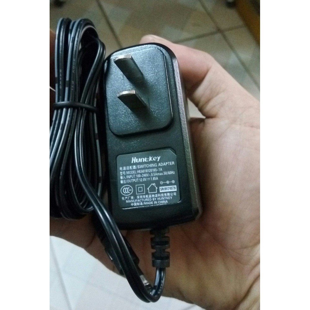 Nguồn Hunkey 12V-1,5A Sịn - Adapter 12V-1.5A Hunkey