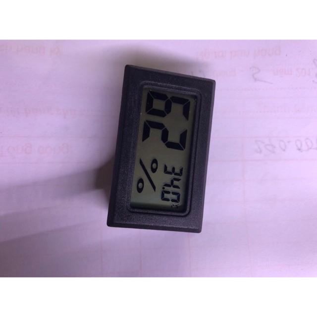 [VN] Đồng hồ đo nhiệt độ và độ ẩm hiển thị số