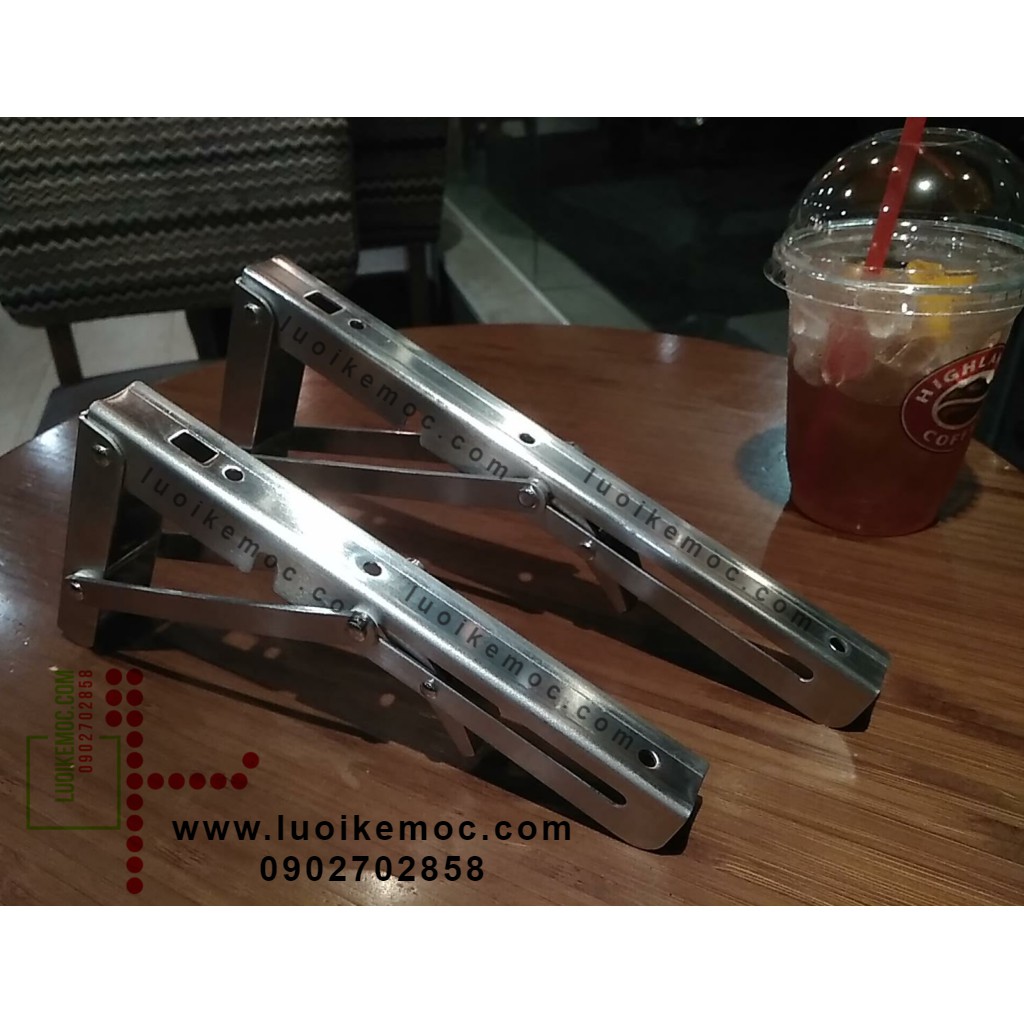 Bản lề gập thông minh INOX Stainless Steel 30cm - Hàng OEM