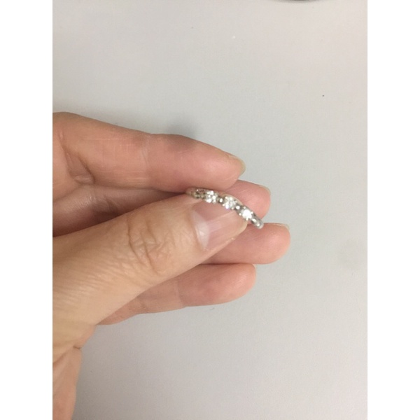 Nhẫn bạc đá trắng si tuyển