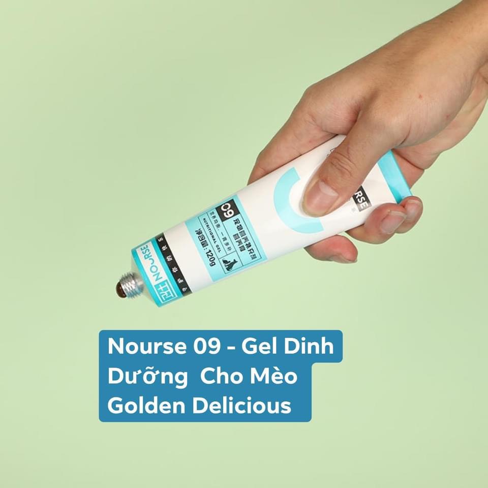 Nourse 09 - Gel Nutri Cho Mèo - Cung Cấp Năng Lượng - Bổ Sung Vitamin và Dinh Dưỡng - Kích Thích Mèo Thèm Ăn