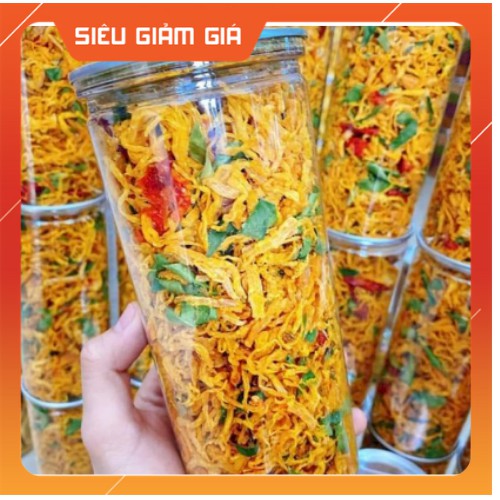 Khô gà lá chanh cao cấp (Hũ 300g)