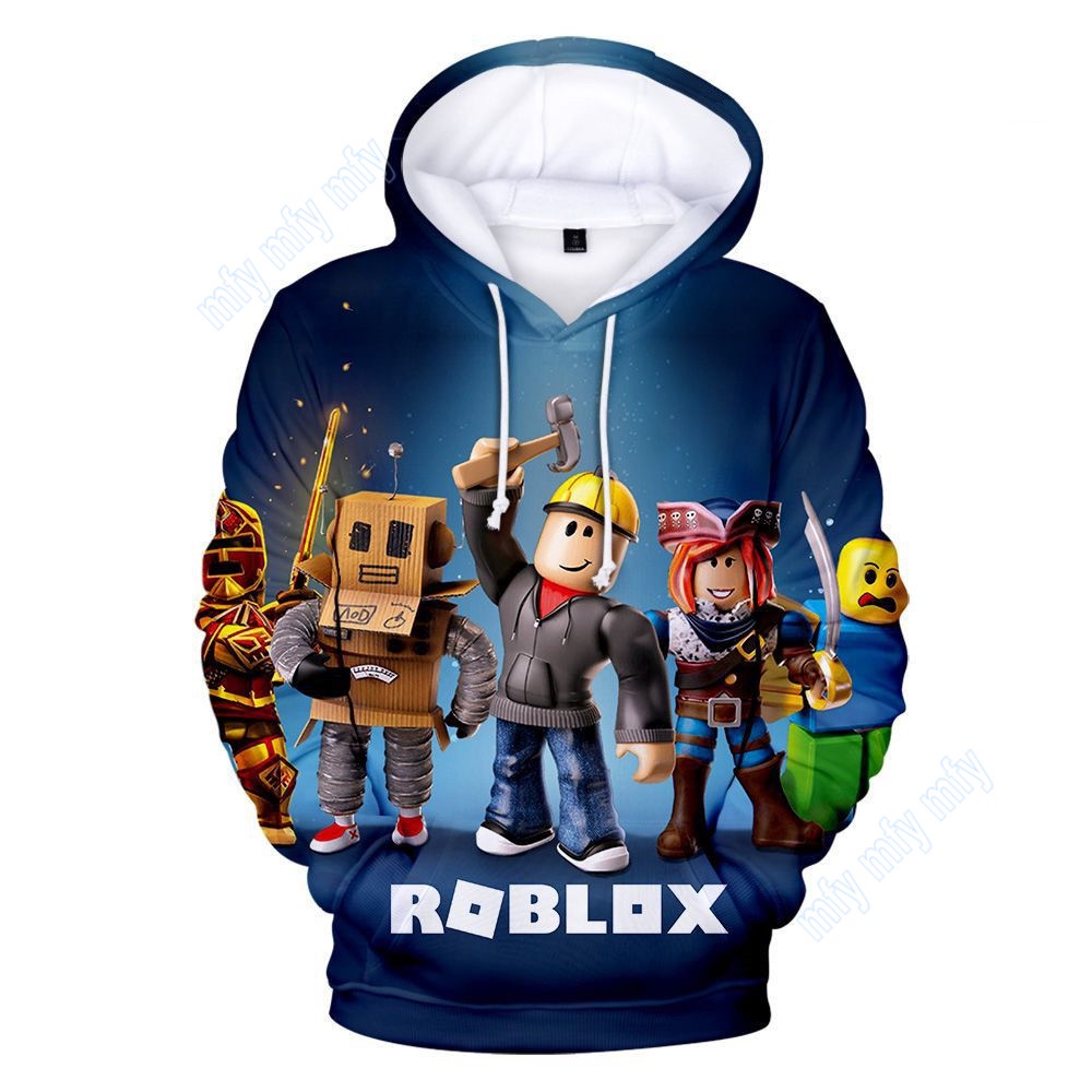 Áo Khoác Hoodie Roblox Thời Trang Cho Trẻ Em Trai / Bé Gái