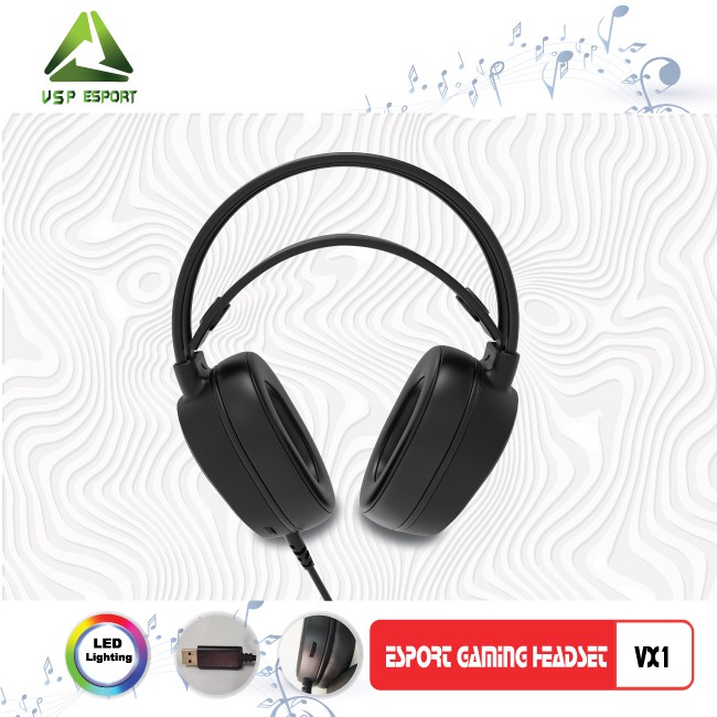 TAI NGHE HEAPHONE ESPORT GAMING VX1 7.1