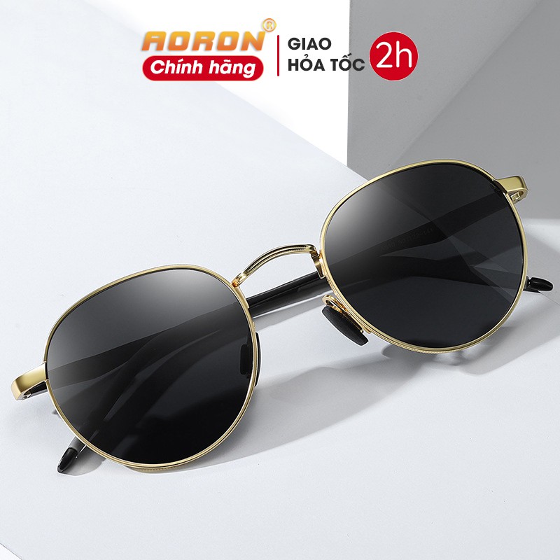 Kính Mát Nam Nữ Thời Trang, Tròng Phân Cực Polarized Đi Chơi, Đi Biển Chống Chói, Chống Tia UV400 AK040 - AORON