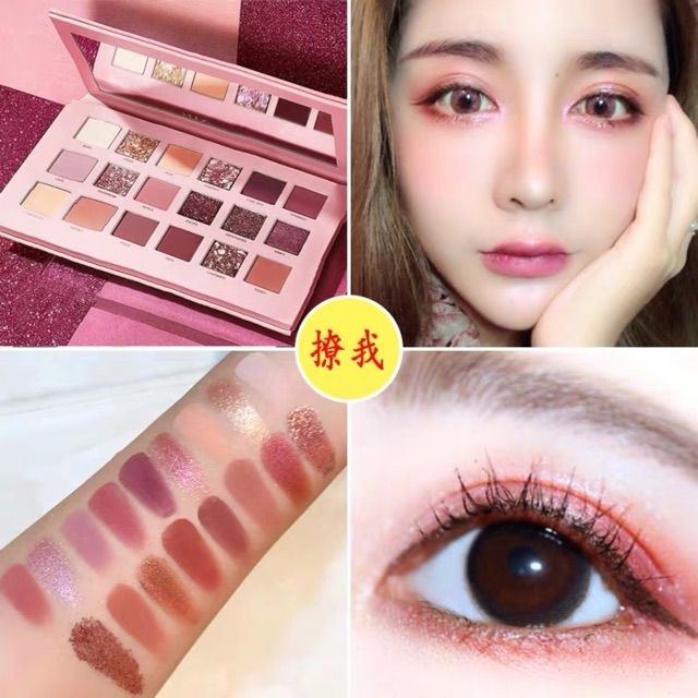 Bảng Phấn Mắt Nhũ Moji New Nude For Party Hàng Nội Địa Trung