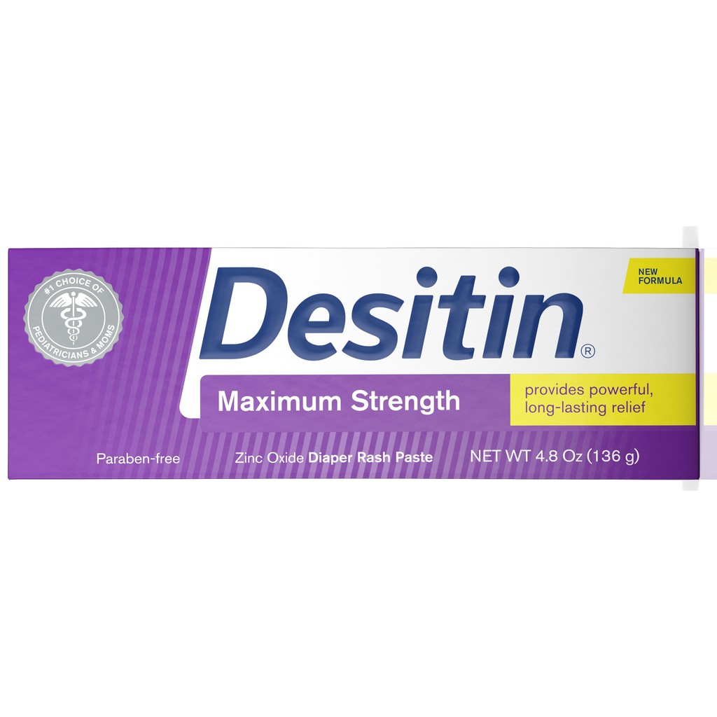 Desitin Maximum Strength 136g Kem hăm tả cho bé từ Mỹ