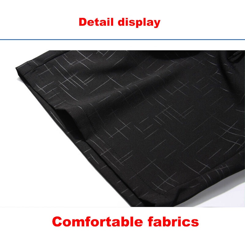 【zipper Pocket】Quần short dây rút thiết kế đơn giản thời trang phong cách bãi biển mùa hè dành cho nam