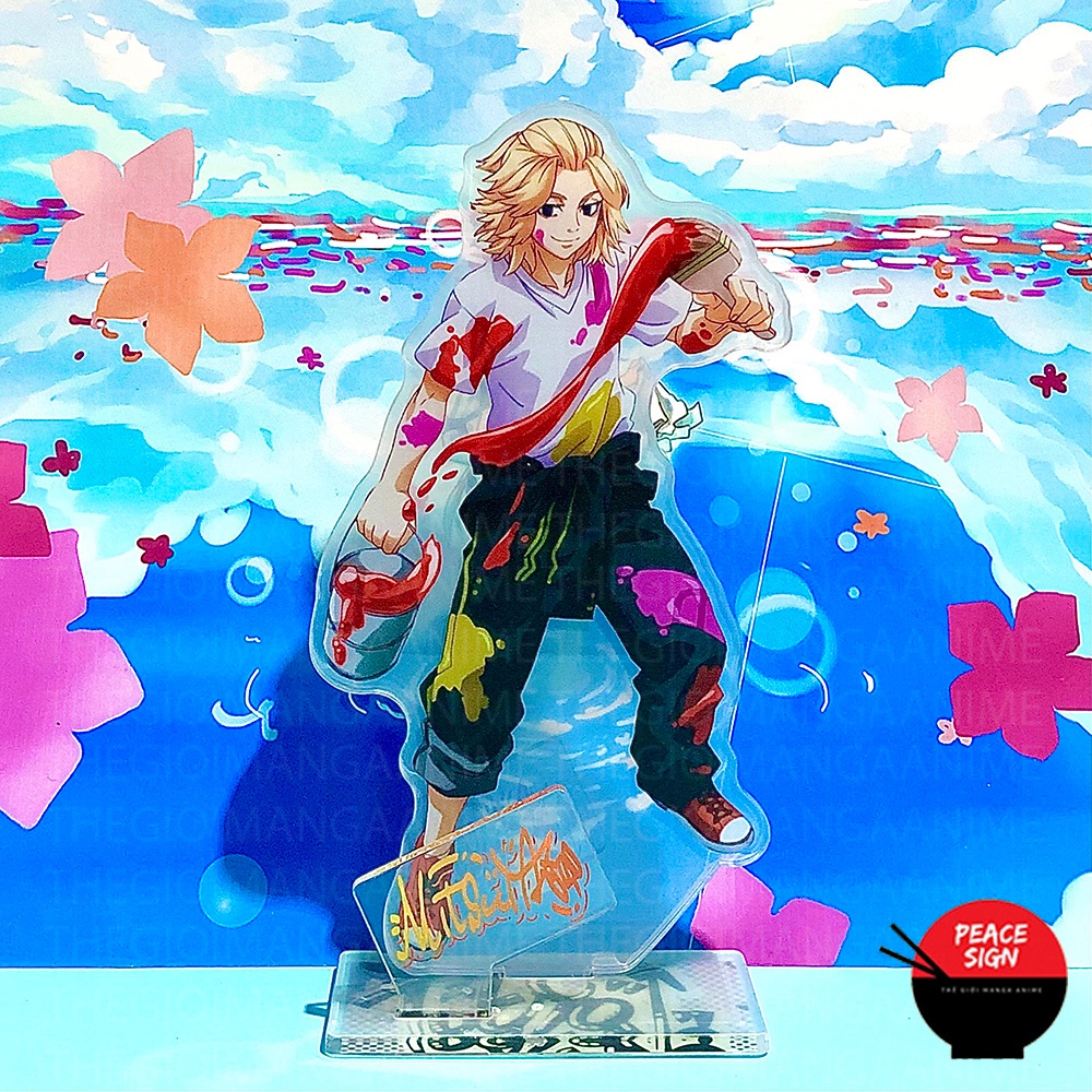 ( SƠN NHÀ ) Mô hình Standee TOKYO REVENGERS Kịch Trường Của Takemichi tượng acrylic anime chibi trang trí anime chibi