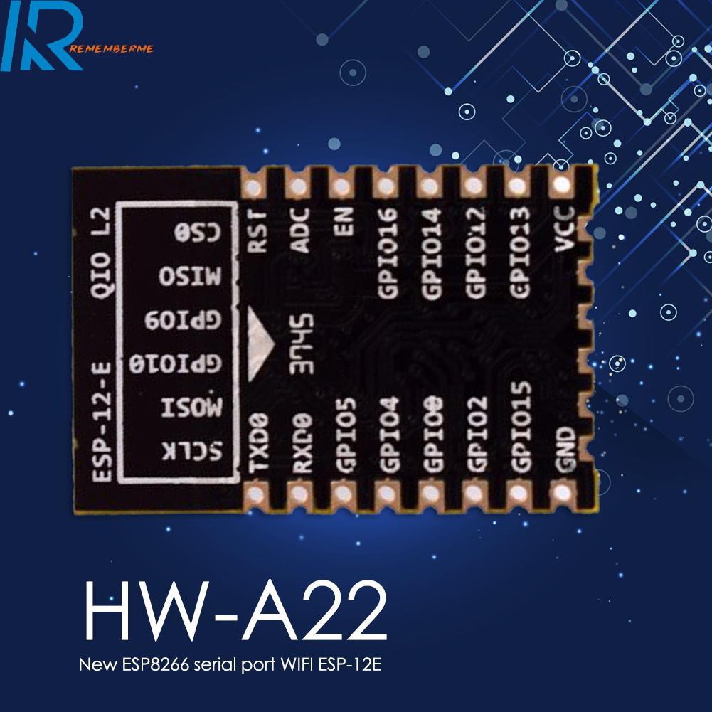 Mô Đun Wifi Không Dây Nâng Cấp Esp8266 Esp-12E 3-3.6v