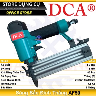 Súng bắn đinh thẳng dùng hơi DCA AF50 | Tối đa đinh gỗ F50 (50mm)
