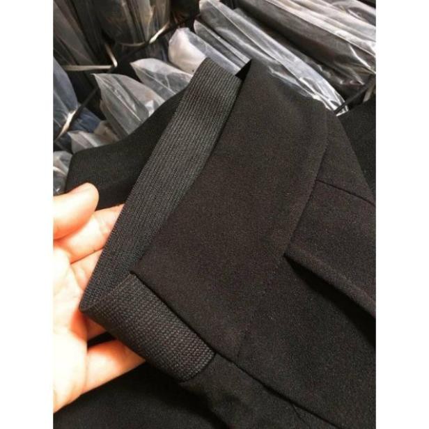 Quần Baggy cạp cao lưng chun - Kiểu dáng Hàn Quốc - Chất vải tuyết mưa mềm mại - Dáng đứng - Form mặc thoải mái | BigBuy360 - bigbuy360.vn