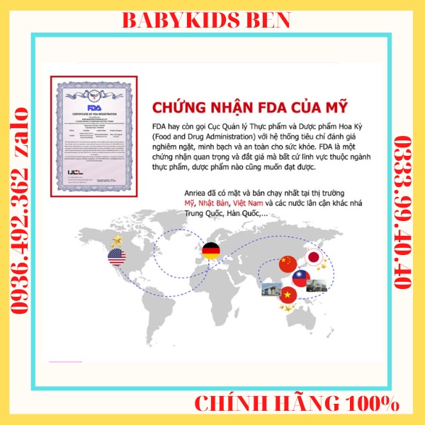 Miếng dán trắng răng Anriea