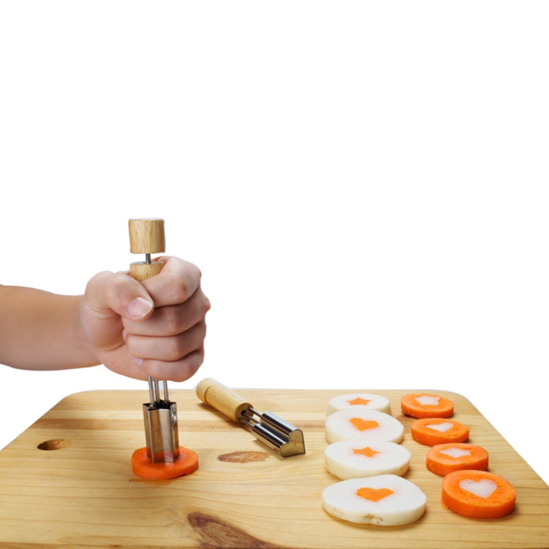 Khuôn Làm Bánh Đa Năng Hình Ngôi Sao/Trái Tim/Hoa Xinh Xắn Tiện Dụng
