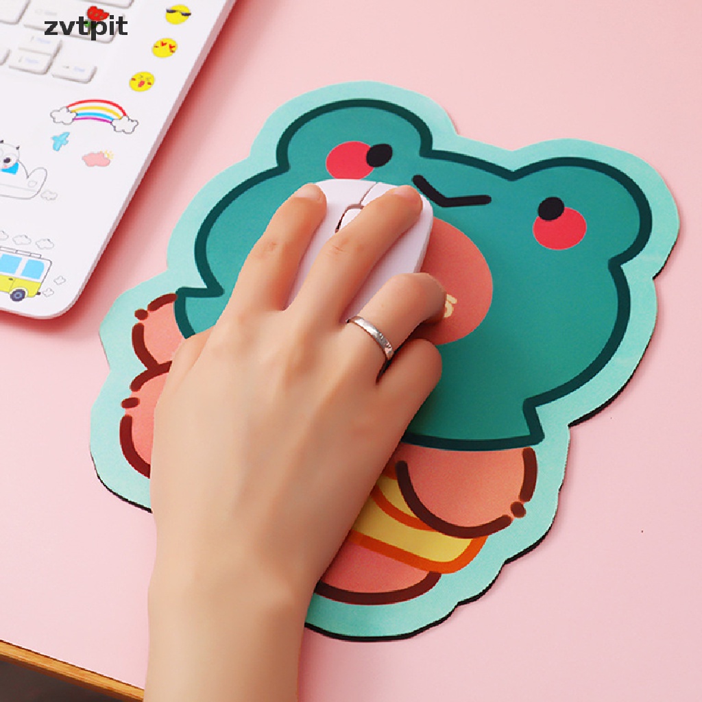 [ZVPT] Kawaii Cute Bear Mouse Pad Cute Ins Girl Heart Student Computer Small Mouse Non- DSF